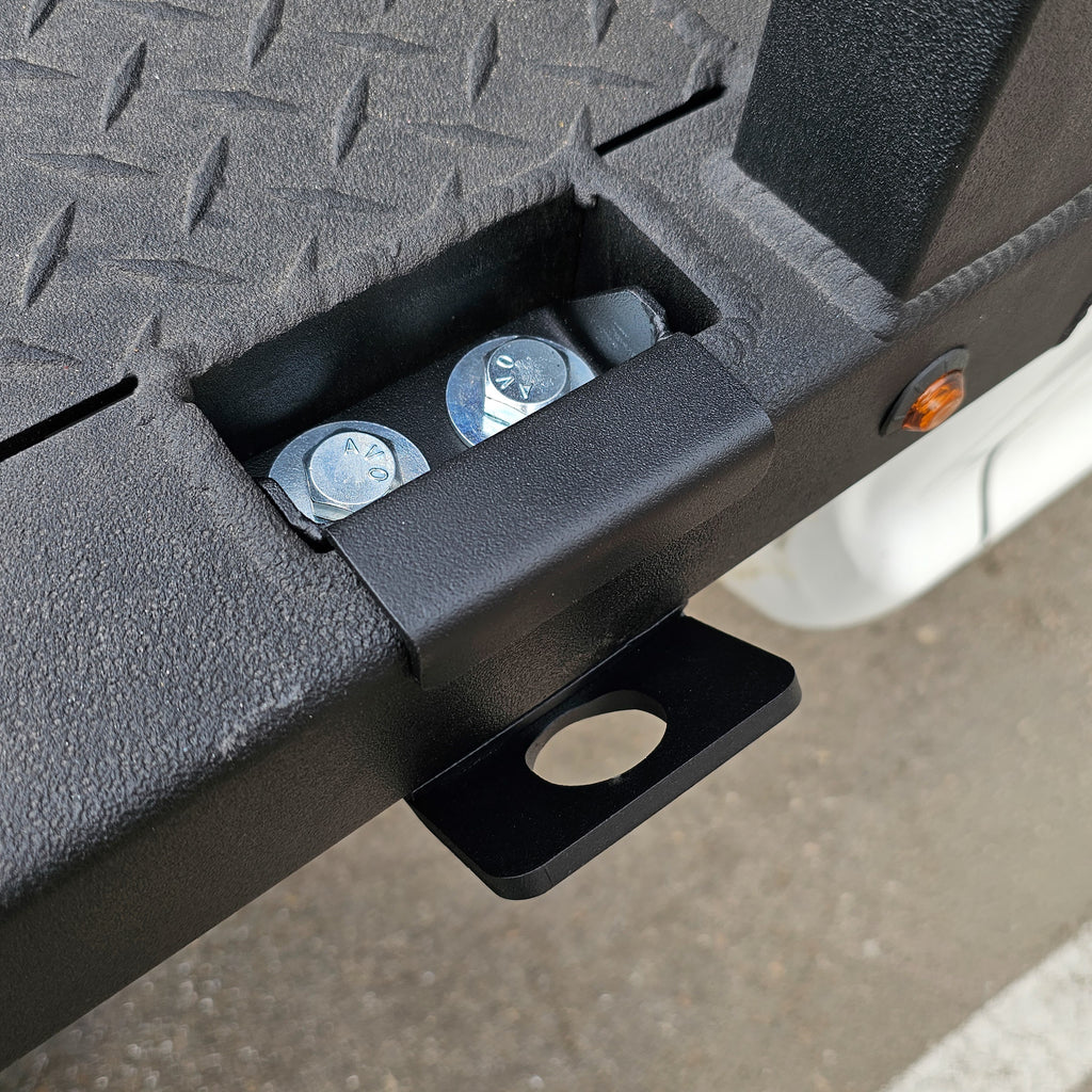 Stake Pocket Tie Down Points