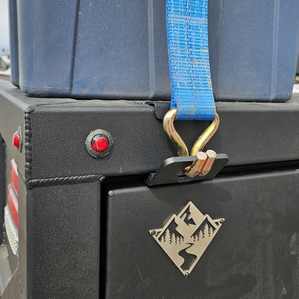 Stake Pocket Tie Down Points